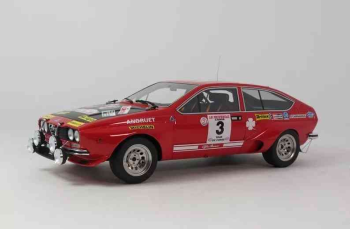 LS COLLECTIBLES Alfa Romeo ALFETTA GT GR.2 No3 ANDRUET/JOUANNY 3rd TOUR DE CORSE 1975  LS087B